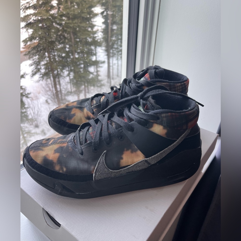 Nike KD 13 Bleach Plaid White/Black Onyx